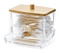Porta Dischetti Struccanti Cotton Fioc - Portadischetti Trucco - Organizer Bagno