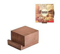 Porta Dischi Vinile Supporto Vinili - Legno Porta Vinili - Espositore Vinili da Tavolo Minimalista ed Elegante - Mostra per la Copertina dell'Album in Riproduzione - Compatibile con CD e LP - Marrone