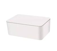 Porta dispenser per salviette per neonati, custodia per salviette per neonati, porta per mantenere fresche le per pannolini, contenitore facile da aprire e chiudere (bianco)