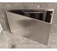 Porta d'ispezione Sportello Ispezione Porta di accesso imbottita quadrata/rettangolare, Portaporte di ispezione personalizzabili per parete/soffitto - Adatta Flush alle superfici(6x12in/150x300mm)
