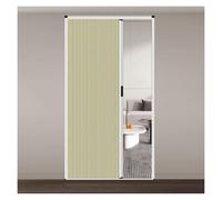 Porta divisoria pieghevole a fisarmonica, installazione senza fori, per privacy temporanea e separazione degli spazi