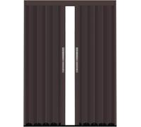 Porta divisoria scorrevole con pannello in alluminio, design interno pieghevole a fisarmonica per risparmiare spazio in camera da letto, armadio, dispensa della cucina o come divisorio