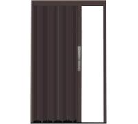 Porta divisoria scorrevole con pannello in alluminio, design interno pieghevole a fisarmonica per risparmiare spazio in camera da letto, armadio, dispensa della cucina o come divisorio