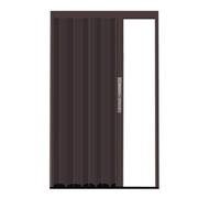Porta divisoria scorrevole per corridoio con pannello in alluminio, porta pieghevole salvaspazio per armadio camera da letto, dispensa cucina, divisorio