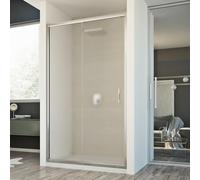 BOX CABINA DOCCIA ANTA PORTA VETRO STAMPATO SCORREVOLE 127 128 129 131 132 CM