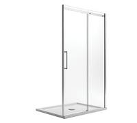 Porta Doccia 140CM H200 Vetro Trasparente 8mm Versione Destra con Easy-Clean mod. Prime