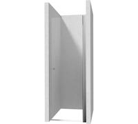 Porta doccia battente Idrostile 60x200 cm Cromo Cromo