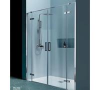 Porta Doccia Doppia Battente Anticalcare 8mm Infinity H200