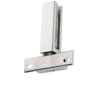 Porta doccia girevole a 360°, perno parte/40 mm, foro da 6 mm e foro per tubi Gl 10 mm