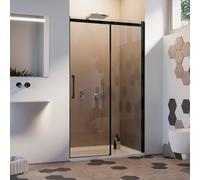 Porta doccia Idralite mod. Prime 100 CM 8 MM Colore Black