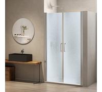 Porta Doccia Saloon Farnell S155 Cristallo 5 millimetri Chrome Ix Box Shower - CONFEZIONE: 1 pz., Tipo Cristallo: Stampato, Dimensione: 120 cm Regolabile