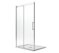 Porta Doccia 110CM H200 Vetro Trasparente 8mm Versione Sinistra con Easy-Clean mod. Prime