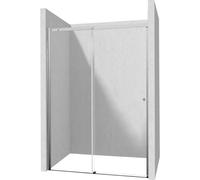 Porta doccia scorrevole Idrostile 180x200 cm Cromo Cromo