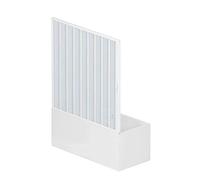 BOX DOCCIA 140 CM PORTA SOPRA VASCA NICCHIA A SOFFIETTO PVC COLORI SU MISURA