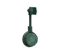 Porta Doccia Supporto for doccia a ventosa Supporto for soffione doccia regolabile Staffa universale for bagno Base for ugello Supporto senza punzonatura(Dark Green)