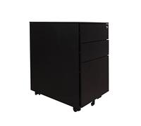 Porta documenti in acciaio con serratura per casa ufficio sotto la scrivania a forma di D nizer archiviazione sicura ed elegante perfetto per spazi professionali