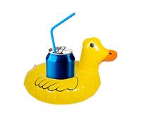 Porta-drink papera gialla galleggiante