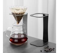 Porta Dripper in Metallo Struttura Robusta Supporto Pour Over in Acciaio