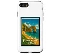Porta Durdle vintage con grafica Jurassic Coast Dorset England Custodia per iPhone SE (2020) / 7 / 8