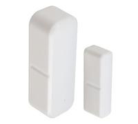 Porta e sensore senza fili, rilevatore di sicurezza ABS bianco per la casa | Ricevi notifiche push immediate sul tuo cellulare quando le porte o per vengono aperte o chiuse per la sicurezza domestica.