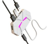 Porta Espansione Adattatore USB del Computer Non Richiede Energia Esterna con Dissipazione del Calore per degli Adattatori Ufficio con Illuminazione A LED