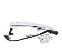 Porta esterna anteriore dell'auto, manette ad alta resistenza ABS in plastica moderna Sostituzione per Maxima Murano Sentra con di ingresso senza chiave intelligente Duratura (A destra senza buco: