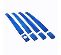 Porta esterna Per Toyota Per Verso AR20 2009-2016 Rivestimento Per Maniglia Portiera In Acciaio Inox Modanatura Adesiva Decorazione Per Cornice(Blue)