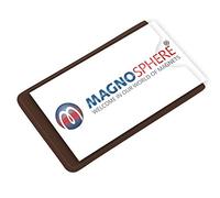 Porta etichette magnetico per scaffalature, Dimensioni: 10cm x 6cm - 25 pezzi, Buste e tasche magnetiche