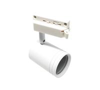 Porta faretto da binario attacco gu10 faro orientabile per soffitto bianco [EEK: A+++]