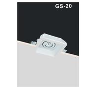 PORTA FARETTO IN GESSO ORIENTABILE DA INCASSO VERNICIABILE QUADRATO GU10 GS-20