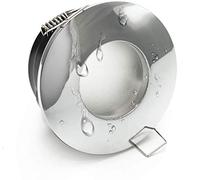 Porta faretto incasso box doccia bagno turco sauna barca yatch stagno IP65 compatibile con tutte le lampade GU10 GU5.3 230V 12V foro incasso consigliato 70mm