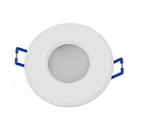 PORTA FARETTO INCASSO PER DOCCIA IMPERMEABILE IP44 SUPPORTO FARETTI GU10 LUCI P4
