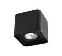 PORTA FARETTO ORIENTABILE DA SOFFITTO PORTAFARETTO SUPPORTO ESTERNO NERO P34N1 [EEK: A]