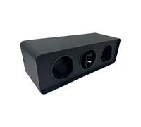 Porta faretto triplo supporto orientabile montaggio da soffitto nero p343n