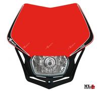 PORTA FARO V-FACE HONDA CRF 450 X 2004-2016 RACETECH R-MASKRSNR008 ROSSO CRF