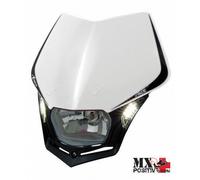 PORTA FARO V-FACE LED HUSQVARNA TE 250 2005-2007 RACETECH R-MASKBNNR009 BIANCO