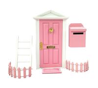Porta Fata In Miniatura - Accessorio Per Ingressi Per La Casa Delle Bambole, Ornamento Da Giardino Story | Decorazione Di Playset Learning, Kit Di Mobili Per Bambini Per Bambini Per Le Fate Ed