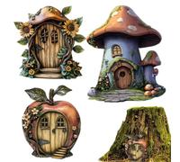 Porta Fatata per Albero Mini Casa Decorativa per Fate