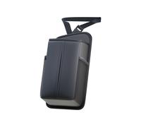 Porta fazzoletti auto in pelle PU per sedili anteriori con slot per telefono e s