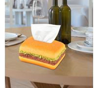 Porta fazzoletti da scrivania per scatola di fazzoletti per hamburger per