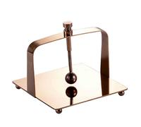 Porta Fazzoletti Da Tavolo In Acciaio Inox, Distributore Di Tovaglioli Con Coperchio Sollevabile E Base Antiscivolo, Porta Asciugamani Di Carta For Ristorante, Bar, Caffetteria(Rose Gold Small)