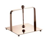 Porta Fazzoletti Da Tavolo In Acciaio Inox, Distributore Di Tovaglioli Con Coperchio Sollevabile E Base Antiscivolo, Porta Asciugamani Di Carta For Ristorante, Bar, Caffetteria(Rose Gold Large)