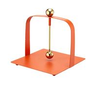 Porta Fazzoletti Da Tavolo In Acciaio Inox, Distributore Di Tovaglioli Con Coperchio Sollevabile E Base Antiscivolo, Porta Asciugamani Di Carta For Ristorante, Bar, Caffetteria(Brown Red Large)