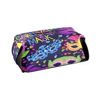 Porta fazzoletti in pelle per maschera facciale per tovaglioli da bagno e auto, 24 x 13 x 9 cm