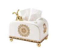 Porta fazzoletti Light Luxury Creative Ceramic Tissue Box For Home Decor Estetica dell'ufficio