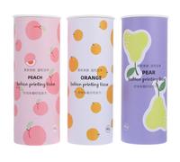 Porta fazzoletti per auto 3 pezzi Scatole per fazzoletti a tubo tondo Cilindro