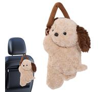 Porta fazzoletti per auto per cani, porta fazzoletti per cani per auto | portasciugamani a forma di cane carino per auto | scatola per fazzoletti per auto cartone animato scatola