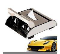 Porta fazzoletti per parasole per auto, porta occhiali da sole per auto, distributore compatto di asciugamani e portaoggetti per salviettine umidificate per camion, rimorchi, camper, SUV
