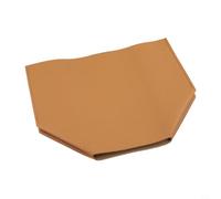 Porta fazzoletti quadrato realizzato in pelle PU, progettato per un facile riempimento e pulizia, adatto per l'uso su comodini e scrivanie (giallo)