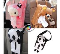 PORTA FAZZOLETTI SALVIETTE PER BAMBINI AUTO PELUCHE DOSATORE ORGANIZER AUTO